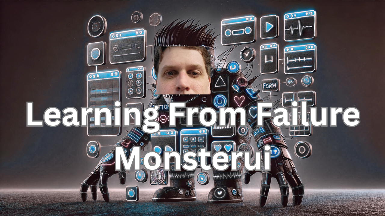 Learning from Failure: MonsterUI