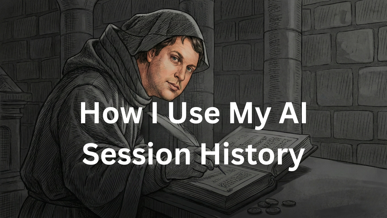 How I Use My AI Session History